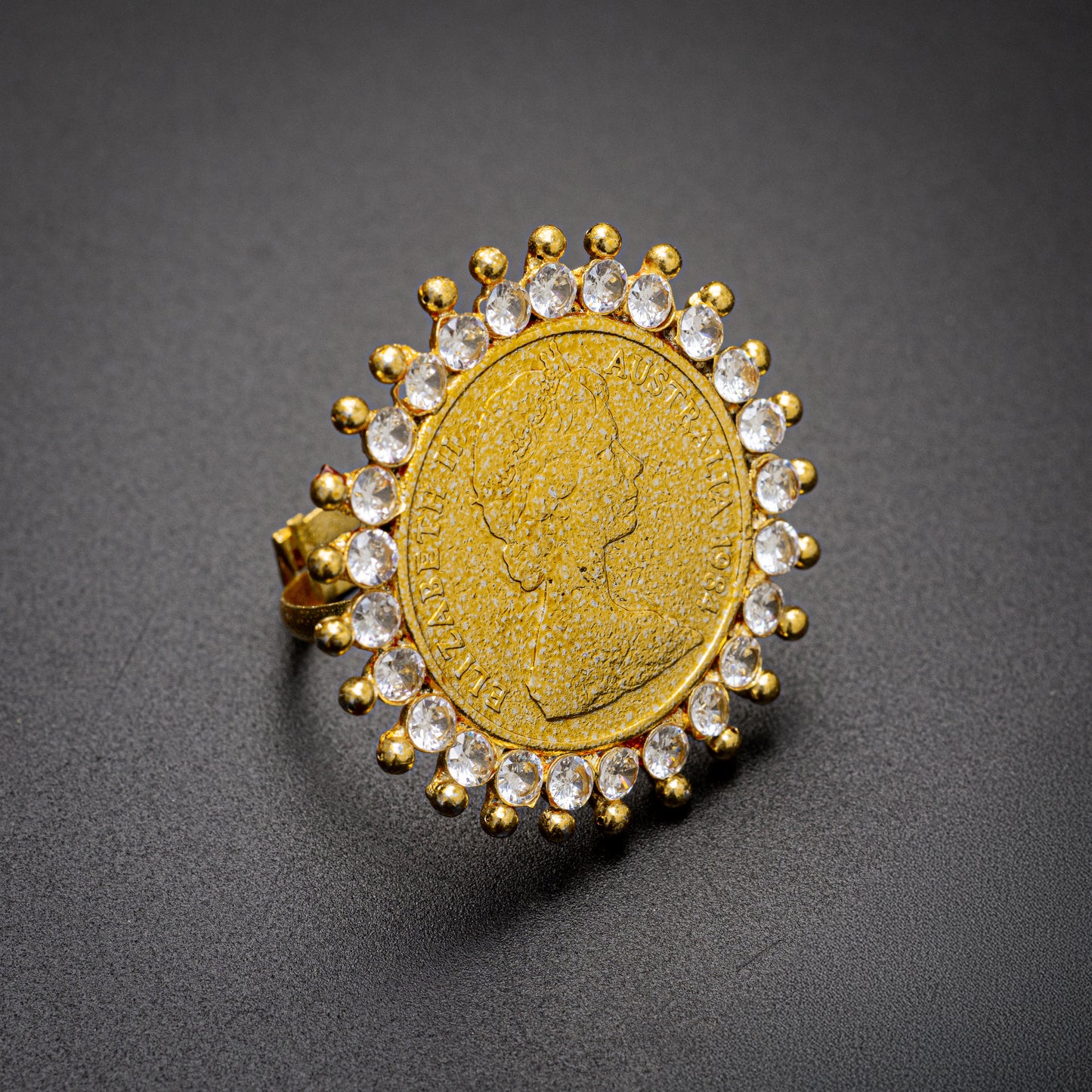 Australian Coin Ring | Khalis Jewellery