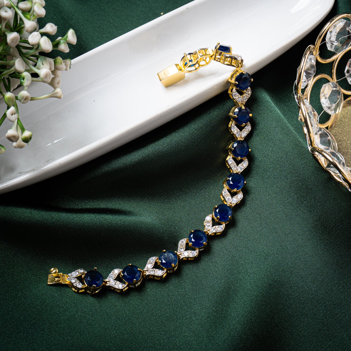 SAPPHIRE BRACELET| Khalis Jewellery