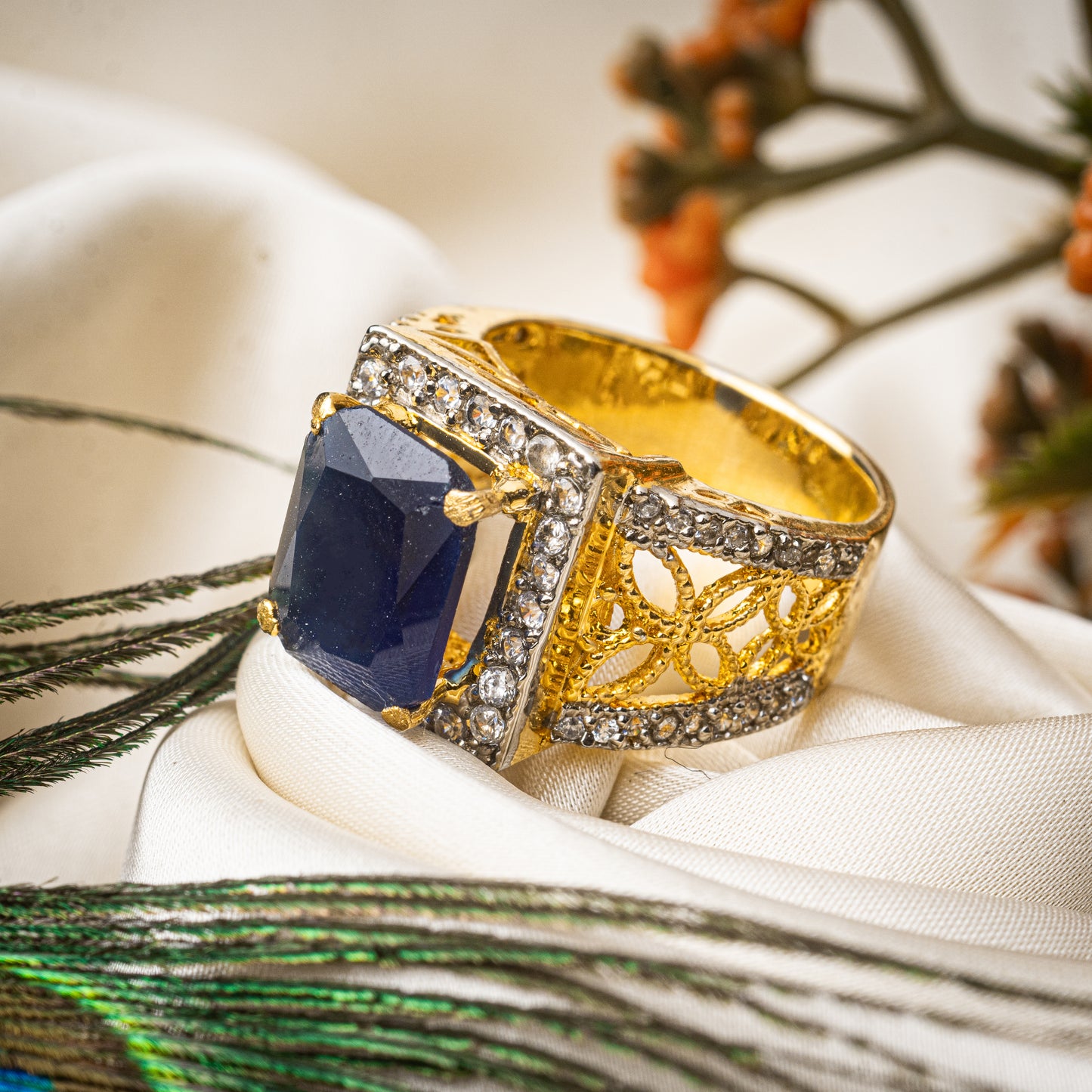 Shappire Ring | Khalis Jewellery