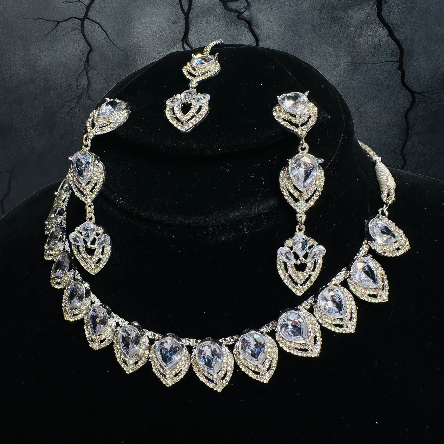 Royal Silver Bridal Set
