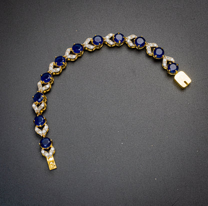 SAPPHIRE BRACELET| Khalis Jewellery