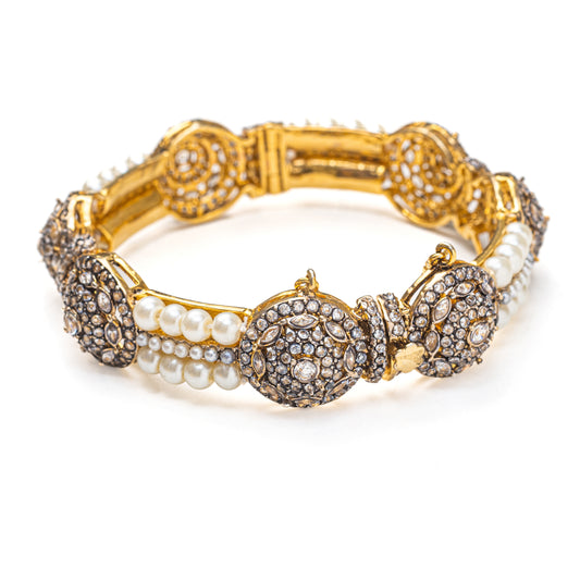 Splendid zirconium bangle | Khalis Jewellery