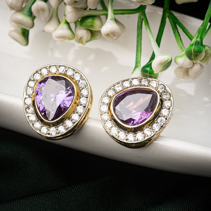 Leaflet styli studs | Khalis Jewellery